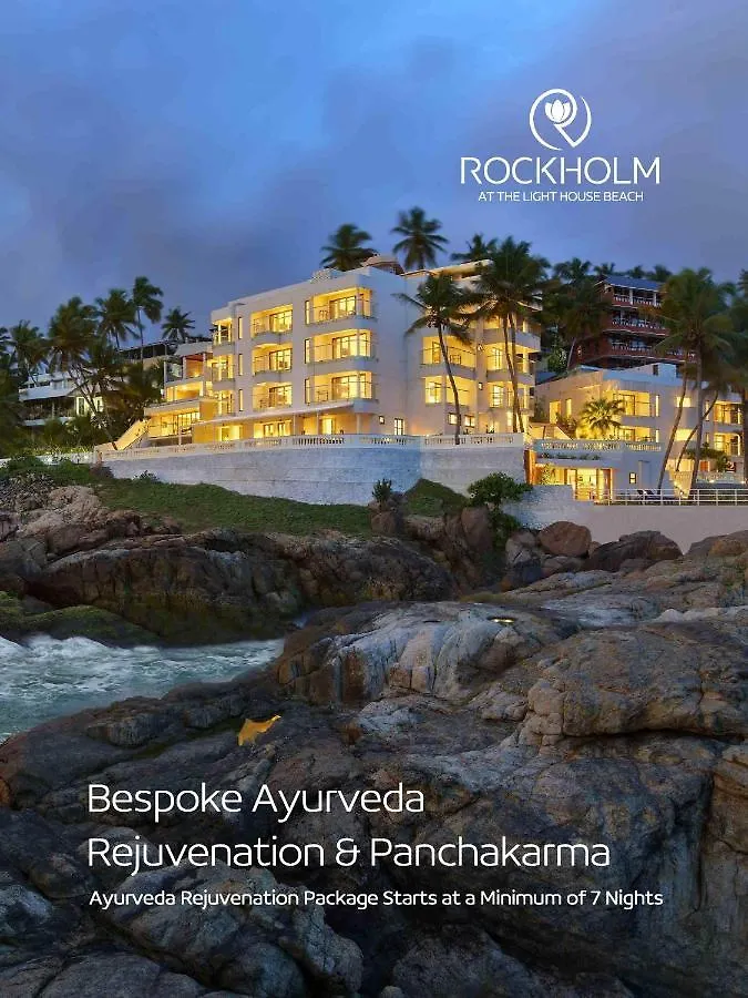 Rockholm At The Light House Beach Kovalam