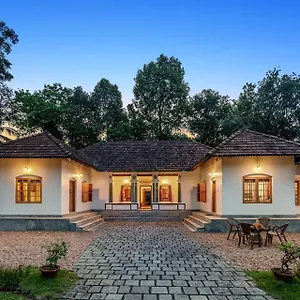 Villa Cvm House With Lawn At Thiruvalla By Stayvista