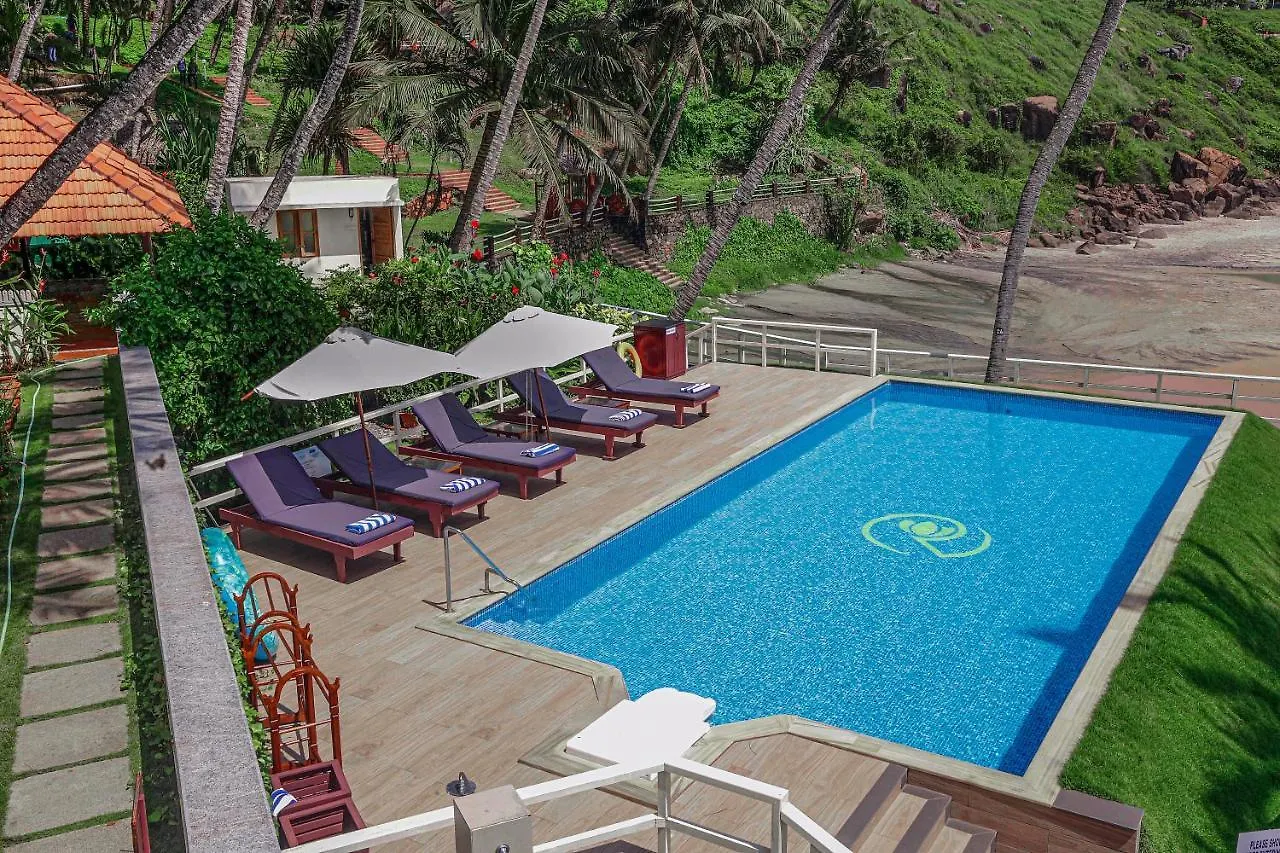 Rockholm At The Light House Beach Kovalam India