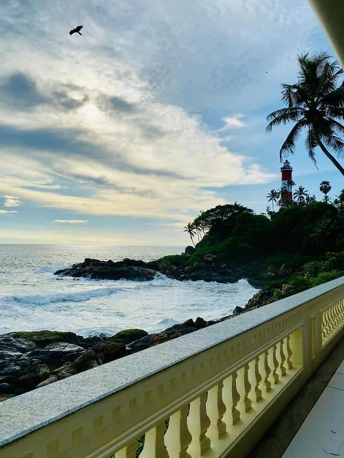Rockholm At The Light House Beach Kovalam India