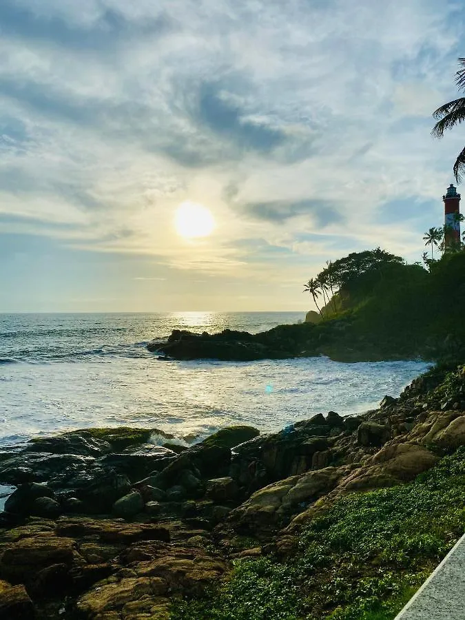 Resort Rockholm At The Light House Beach Kovalam